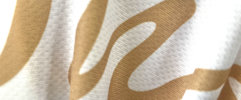 全面プリン印刷のTシャツ　印刷面