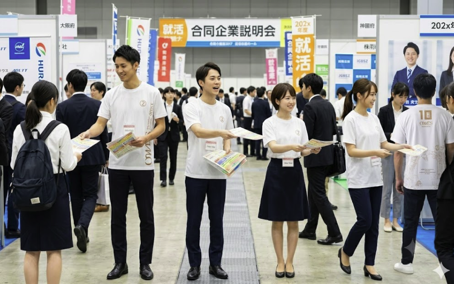 おしゃれイベント用スタッフ ロゴTシャツ作成