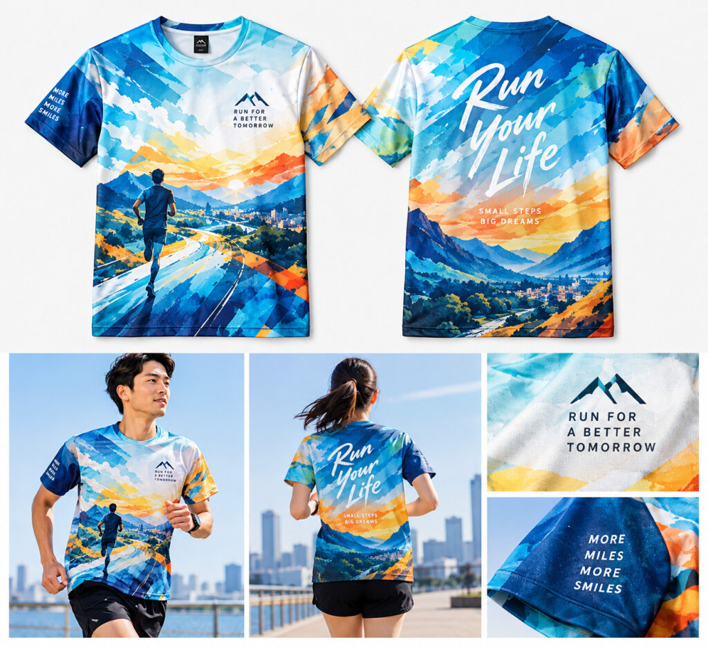 マラソンTシャツ作成_