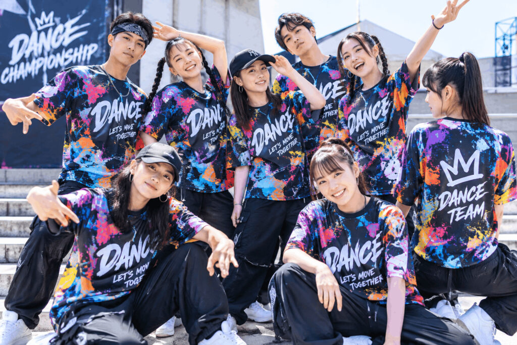 全面プリントTシャツ作成_ダンスチーム