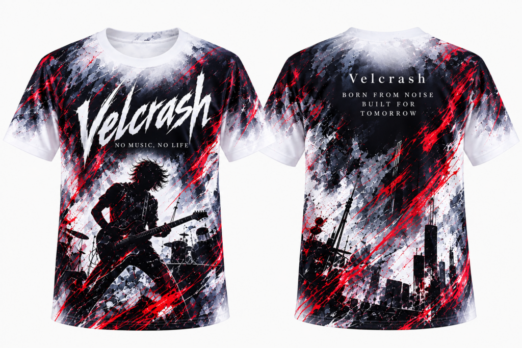 ロックライブTシャツ作成