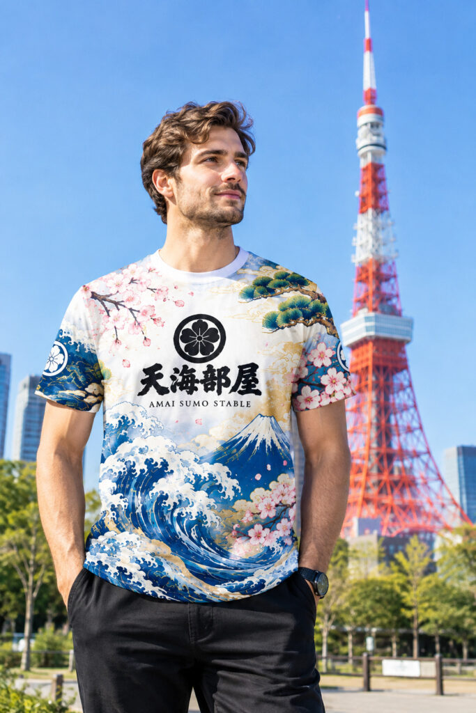 相撲部屋Tシャツ作成